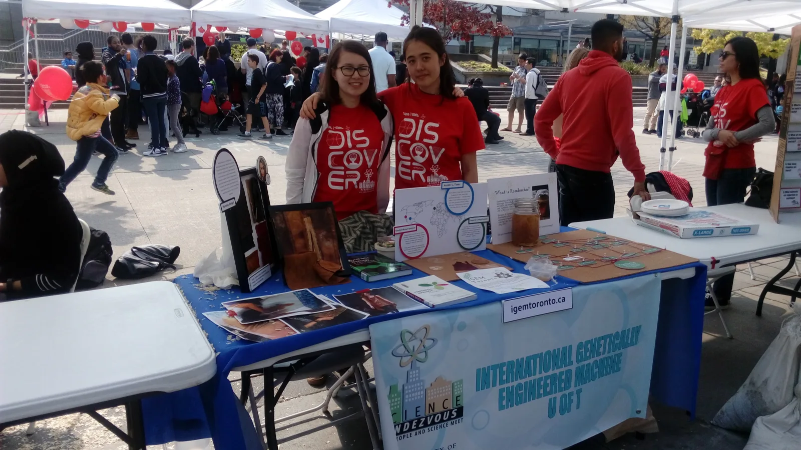 Science Rendezvous 2017 — outreach booth on synthetic biology