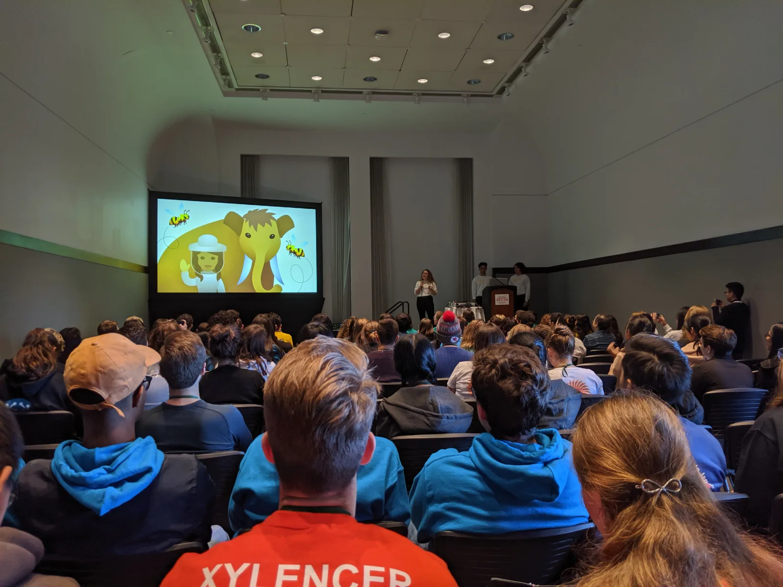 Grand Jamboree 2019, Boston — watching a team presentation
