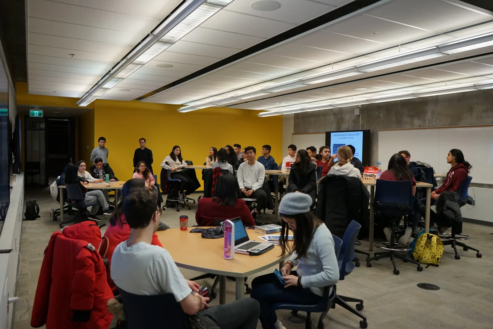 A full house at the Open House info session, 29 February 2020