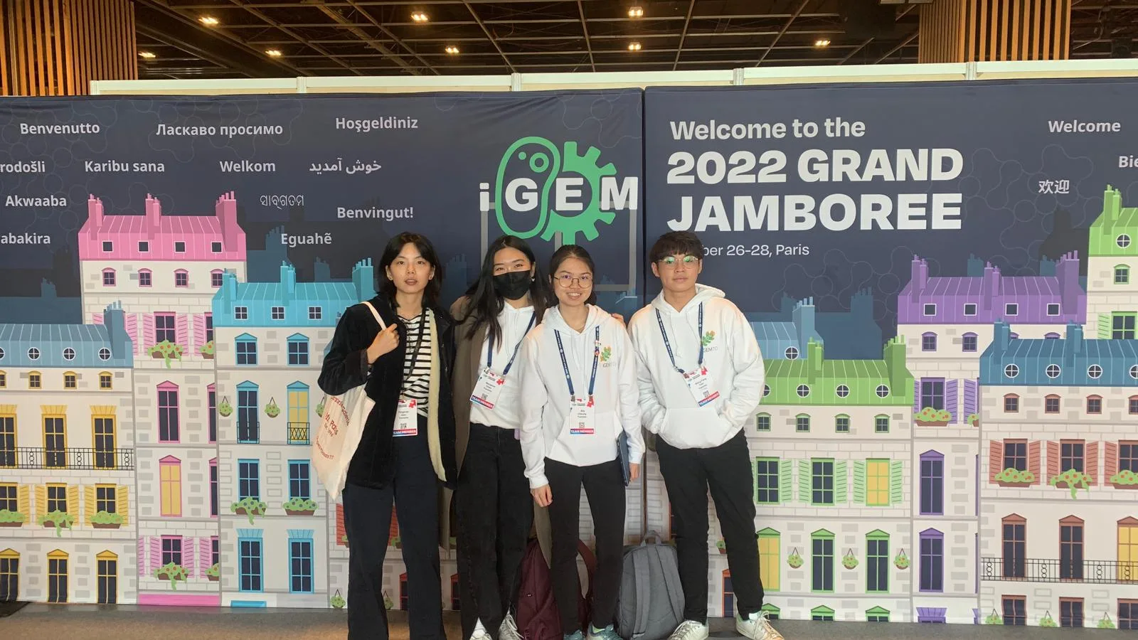 iGEM Grand Jamboree, Paris, October 2022