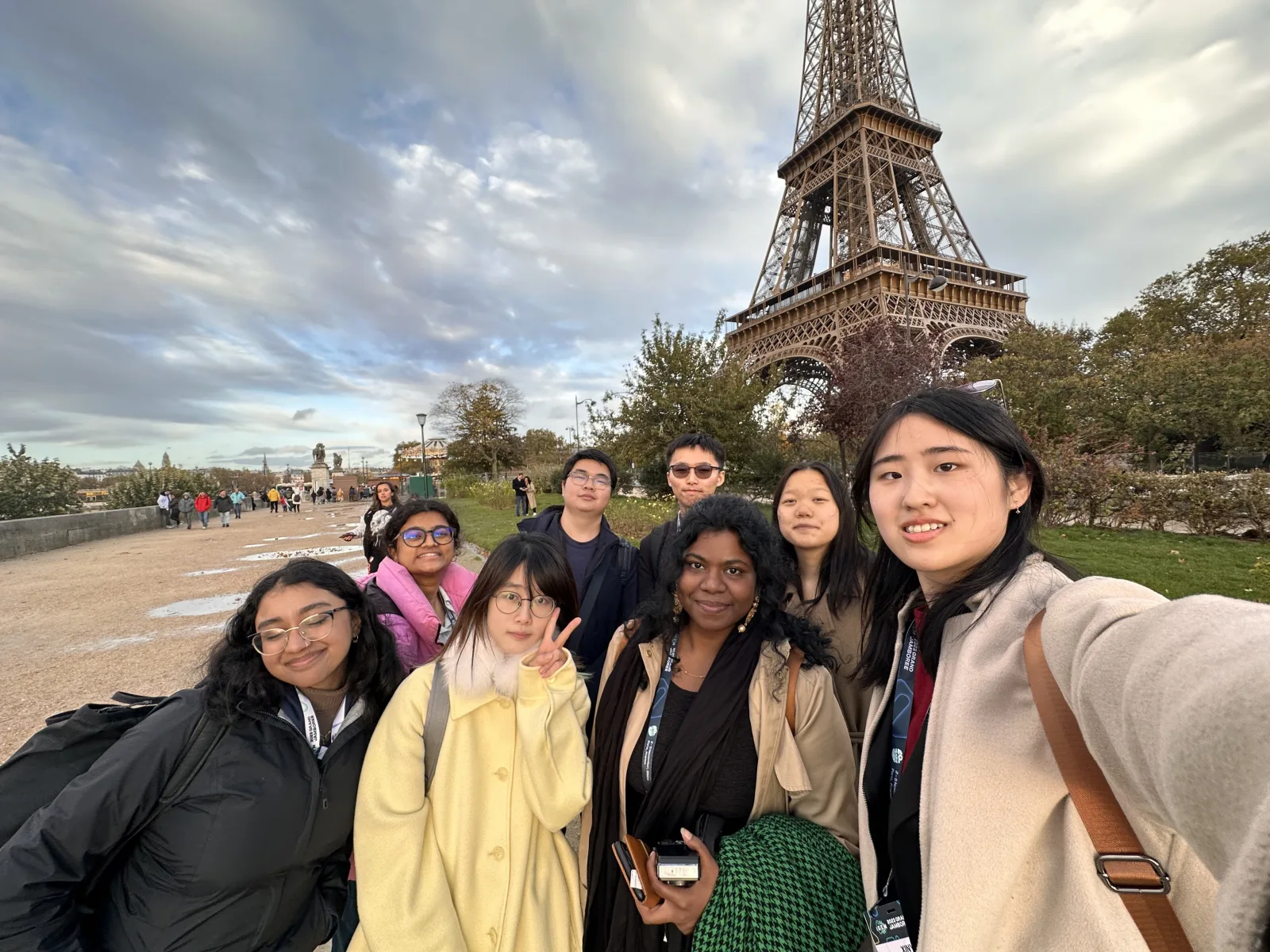 iGEM Grand Jamboree, Paris, November 2023 — Eiffel Tower visit