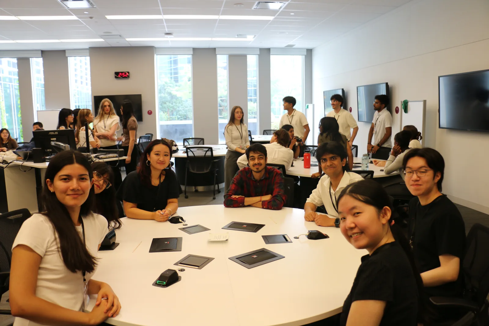 Large group photo of Great Canadian Meetup attendees, McMaster University, 8–9 August 2026