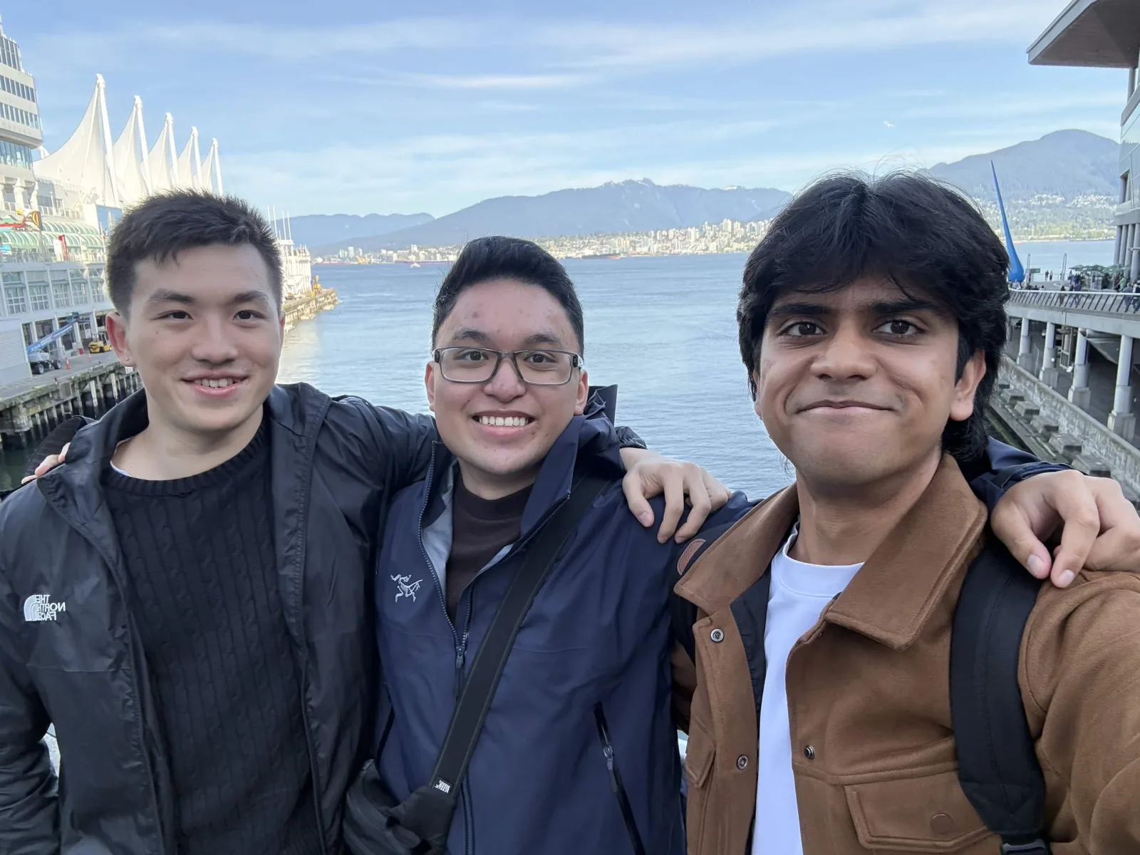 Overlooking the harbour during a conference trip